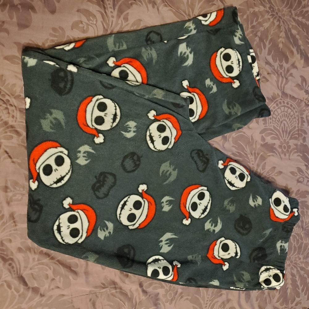 Nightmare before christmas men's xl fleece pants